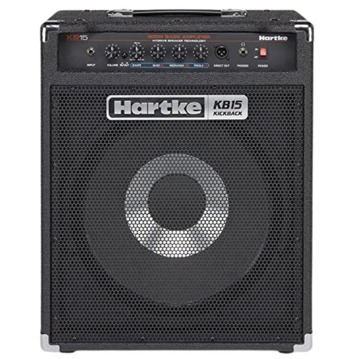 Hartke HMKB15 Kickback Bass Combo Amplifier, 1x15"