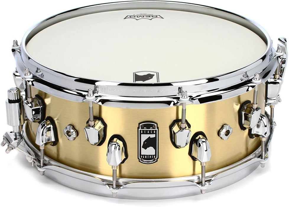 Mapex Black Panther Metallion Snare Drum - 14 x 5.5 inch - Brass