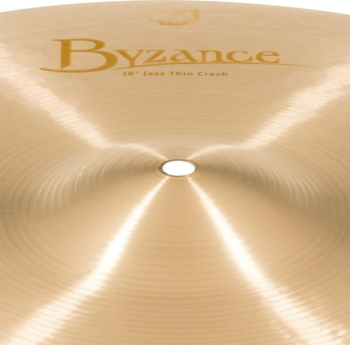 Meinl Cymbals B18JMTC Byzance 18-Inch Jazz Medium Thin Crash Cymbal