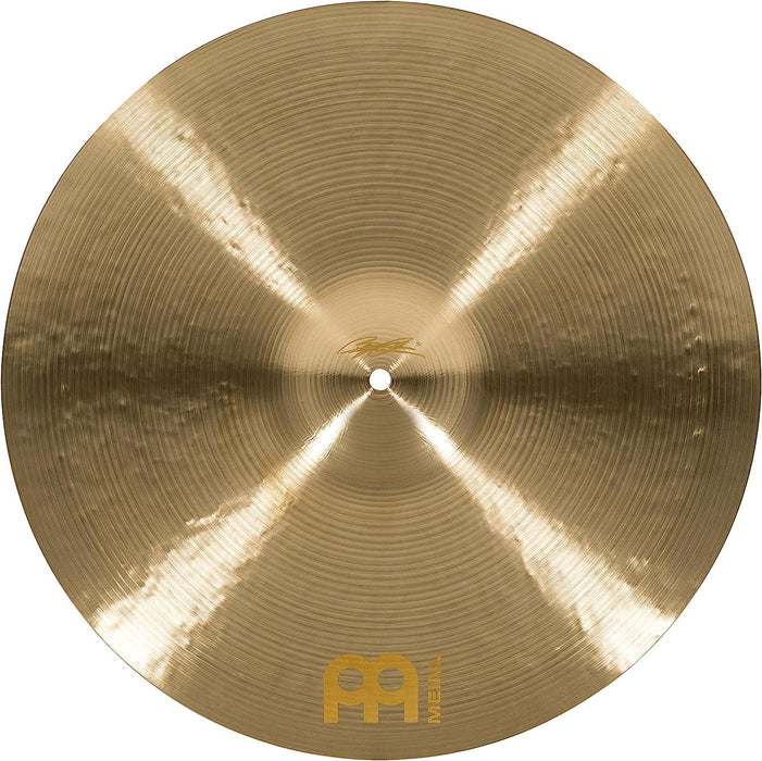 Meinl Cymbals Byzance 18" Dual Crash — MADE IN TURKEY — Hand Hammered B20 Bronze, 2-YEAR WARRANTY, inch (B18DUC)