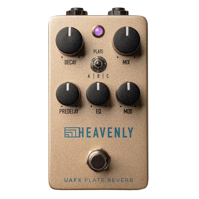 Universal Audio Heavenly Plate Reverb Effect Pedal (UA-HEAVENLY-U)