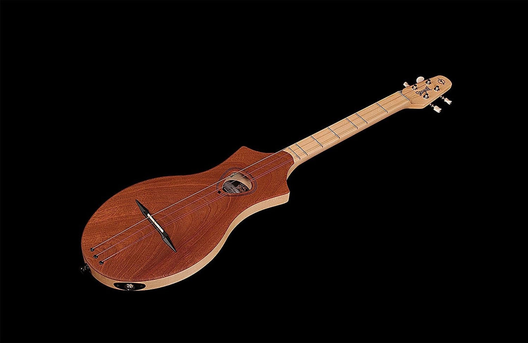 Merline String. Amazon Seagull M4 Merlin Mahogany EQ Acoustic-Electric Dulcimer with Extra Se ...