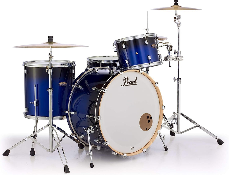 Pearl Decade Maple DMP943XP/C 3-piece Shell Pack - Gloss Kobalt Fade Lacquer