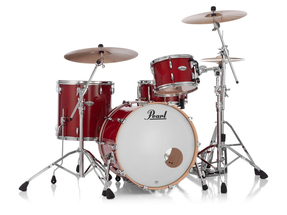 Pearl PMX Professional Series 3-Piece Drum Shell Pack 22/16/12 Sequoia Red Optimount