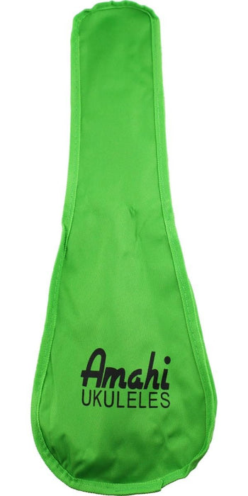 Amahi Fine Instruments Soprano Ukulele w/Gig Bag (Sour Apple Green)