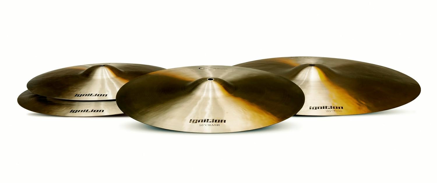 Dream Cymbals and Gongs IGNCP3 Ignition Series 3 Piece Cymbal Pack - 14/16/20 inch