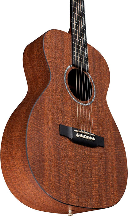 Martin Guitar X Series 0-X1E Acoustic-Electric Guitar with Gig Bag, Mahogany Pattern High-Pressure Laminate, 0-14 Fret, Performing Artist Neck Shape