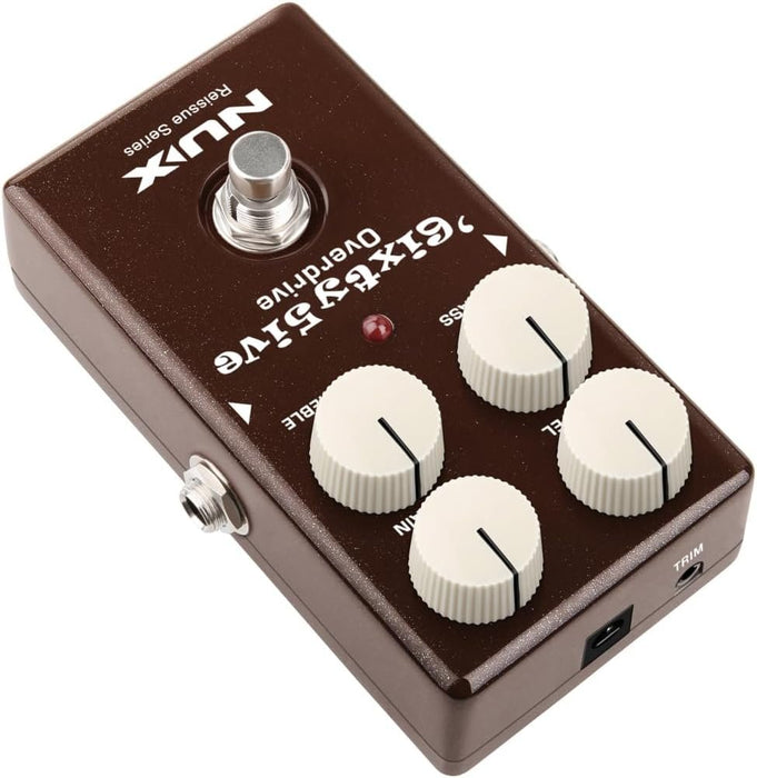 NUX Overdrive Effect Pedal, True-bypass Hardware Switching (6ixty5ive )