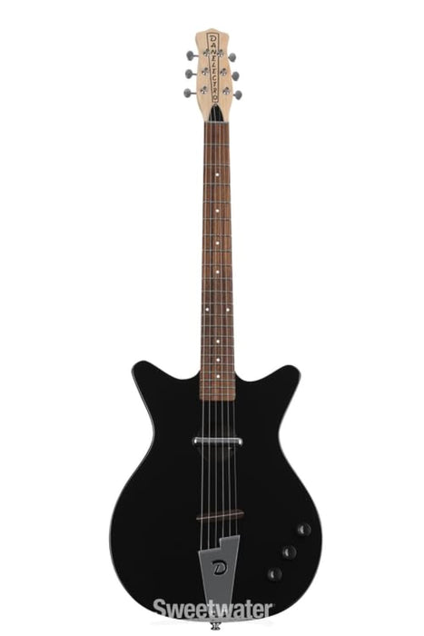 Danelectro Convertible Acoustic-Electric Guitar - Black