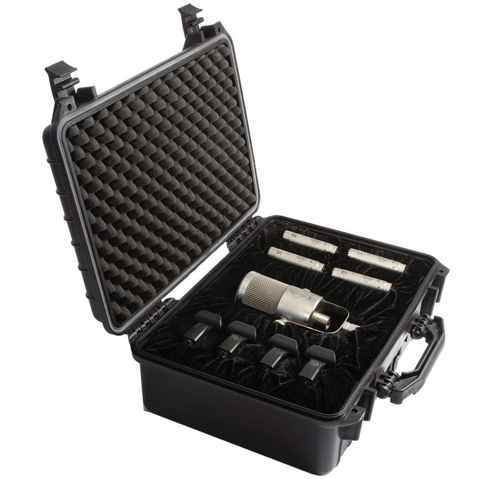 Sontronics DrumPack - 5X Piece Drum Microphone Set, Silver
