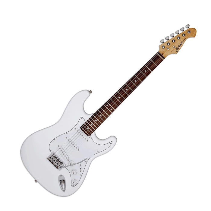 Aria STG003WH Stratocaster Guitar - White