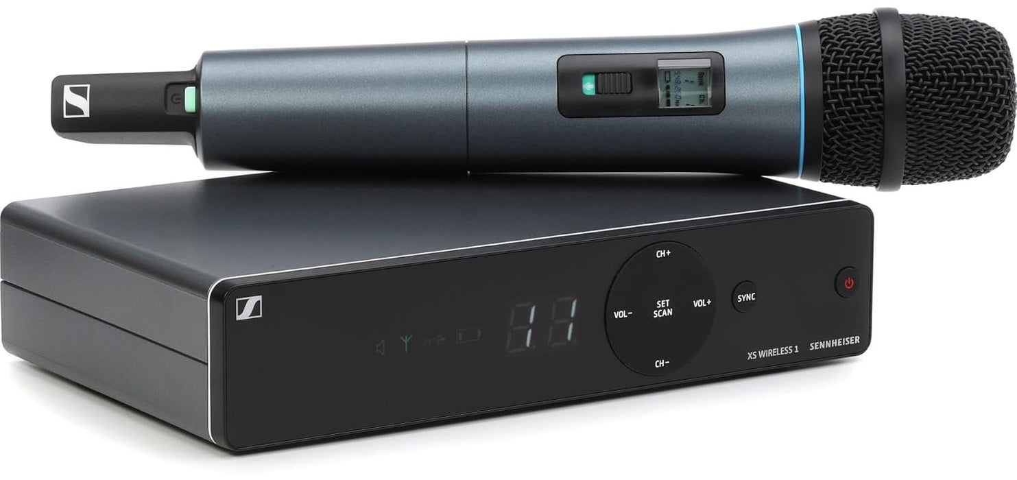 Sennheiser Pro Audio XSW 1-825-A Vocal Wireless Microphone, A Range 548-572 MHz, Black, medium