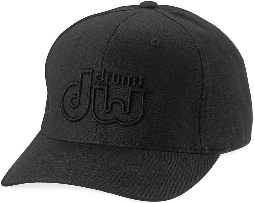DW Performance Hat - Black on Black, Large/X-Large