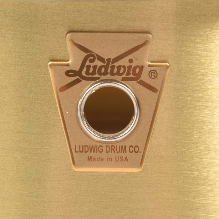 Ludwig 6.5x14 Acro Brushed Brass Snare Drum