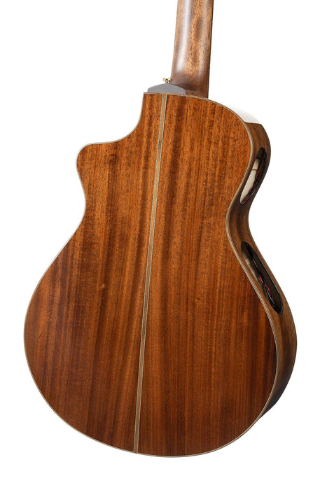 Cort MODERN Masterpiece Series Acoustic-Electric Guitar w/Case, Tobacco Sunburst