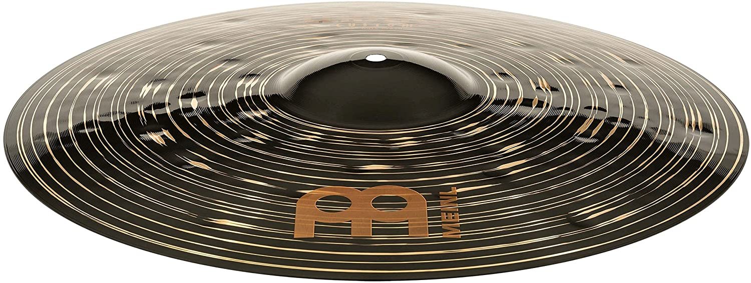 Meinl 19" Crash Cymbal - Classics Custom Dark - Made in Germany, 2-YEAR WARRANTY (CC19DAC)