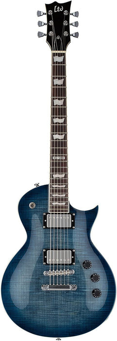 ESP LTD EC-256FM Electric Guitar, Cobalt Blue