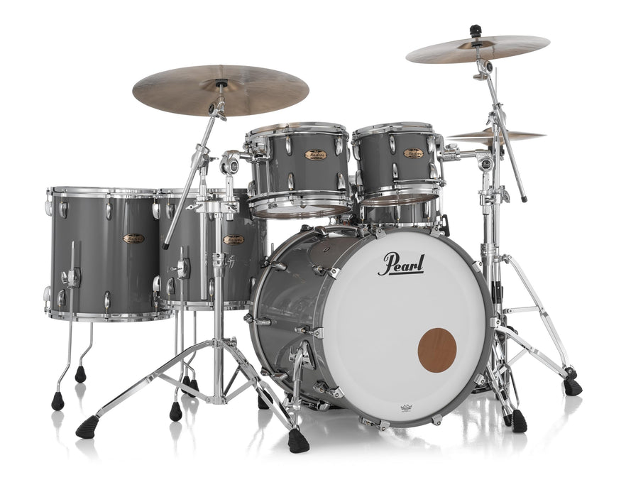 Pearl Masters Maple Pure 4 Piece Shell Pack, Putty Grey - Cymbals and Hardware Not Included (MP4P924XESPS/C859)