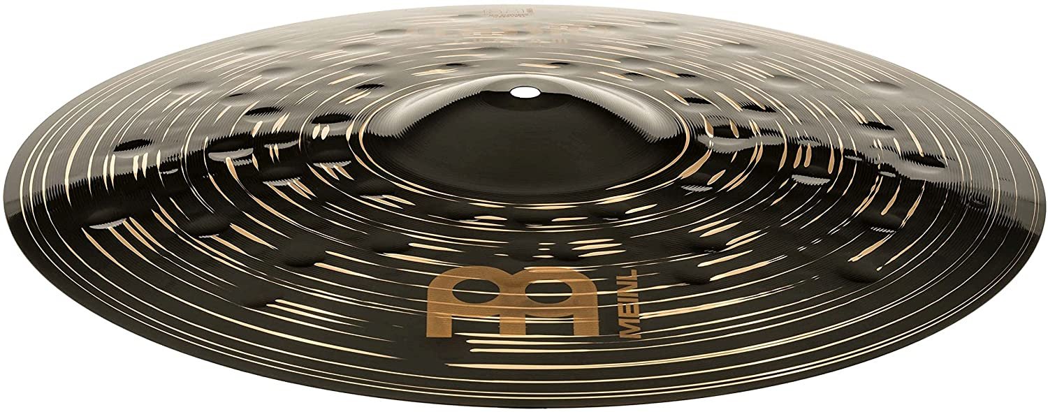 Meinl 16" Crash Cymbal - Classics Custom Dark - Made in Germany, 2-YEAR WARRANTY (CC16DAC)