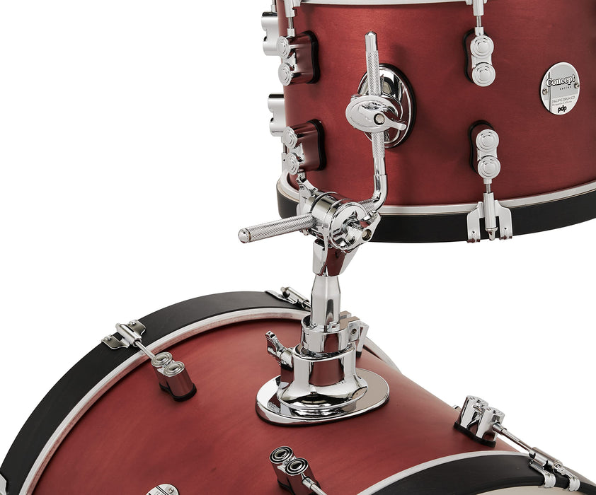 PDP Concept Classic Series 3-Piece Bop Shell Pack, Ox Blood (PDCC1803OE)