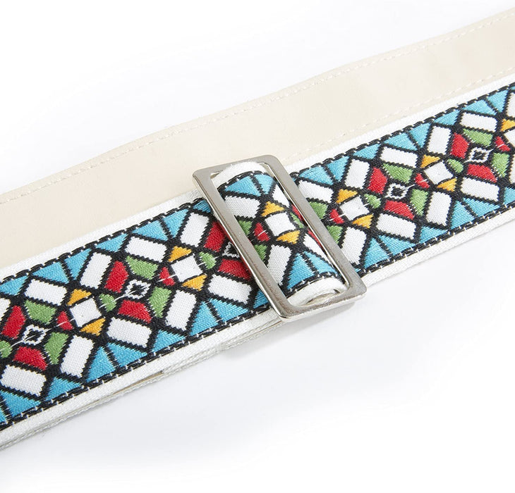 D'Andrea Ace Vintage Reissue Guitar Strap - Rooftop - Replica of Guitar Strap used on John Lennon's Epiphone Casino at the "Rooftop" Concert in 1969