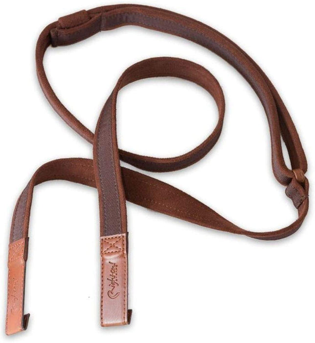 RightOn! Classical Dual-hook Brown Guitar Strap (ROS-CDH-BRW)