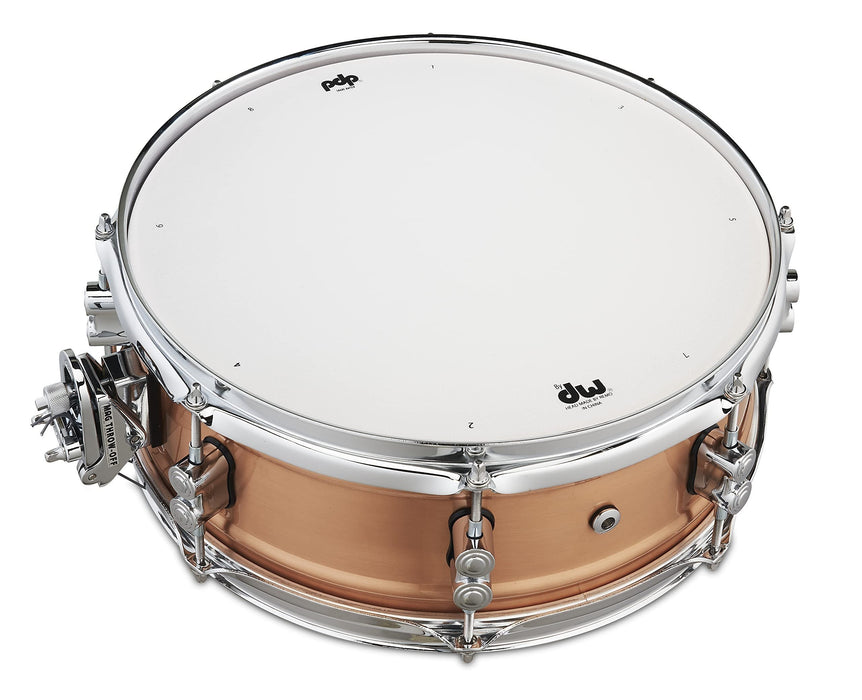 PDP By DW PDP Metal Concept Series 5x14 1mm Copper Snare Drum (PDSN0514NBCC)