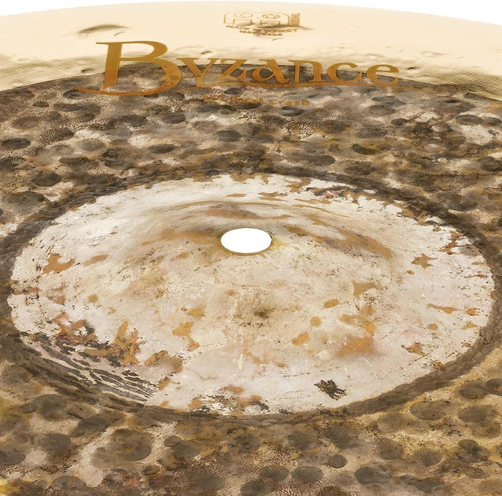 Meinl Cymbals Byzance 16" Dual Crash — Made in Turkey — Hand Hammered B20 Bronze, 2-Year Warranty, B16DUC, inch