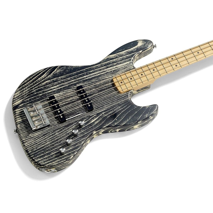 Michael Kelly Element 4OP 4-String Electric Bass Guitar (Trans Black)