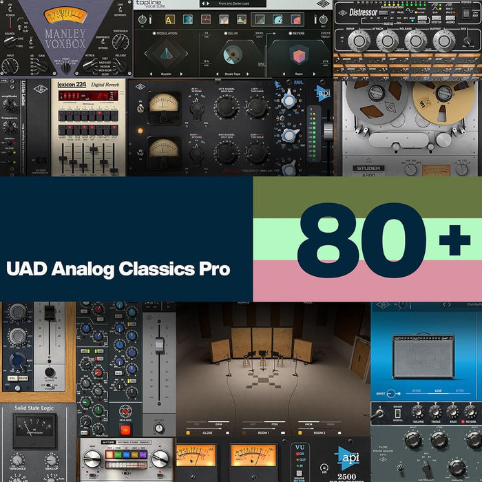 Universal Audio Apollo Twin X DUO Gen 2 with UAD Analog Classics Pro Thunderbolt 3 Audio Interface