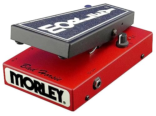 MORLEY 20/20 Bad Horsie Wah Guitar Effects Pedal,Red,MTBH2
