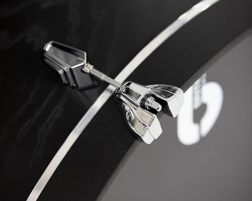 British Drum Co. RAV-CB-22 Raven Club Kit Satin Black