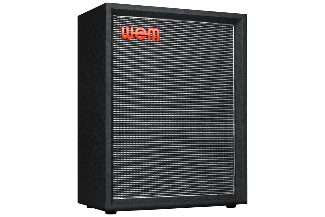 WEM Silver Starfinder 212V Speaker Cabinet with 2x12 Speakers, 150 Watt, 16 Ohm, Birch Ply Construction