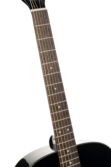 Cort L60BK Luce 60 OM Acoustic Guitar Black Gloss