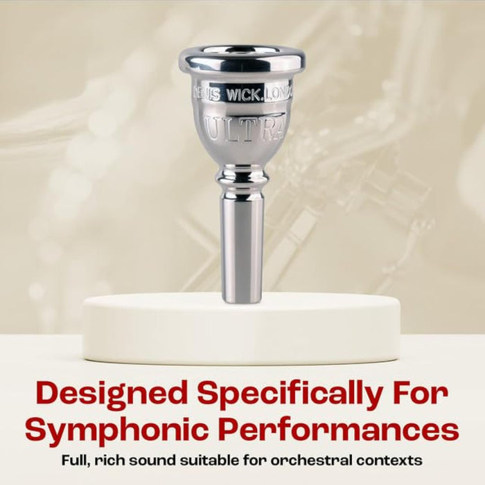 Denis Wick Steven Mead Ultra Euphonium Mouthpiece Silver Plated 5880E-SM3U