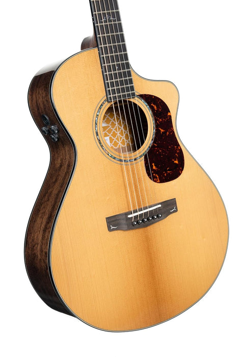 Cort GOLDMC6NAT Gold MC6 Ovangkol Acoustic-Electric Guitar Natural Gloss