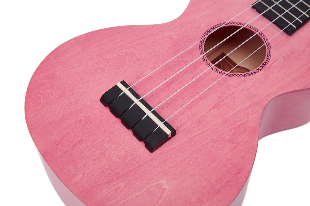 Mahalo ML2CP Island Series Concert Ukulele, Coral Pink