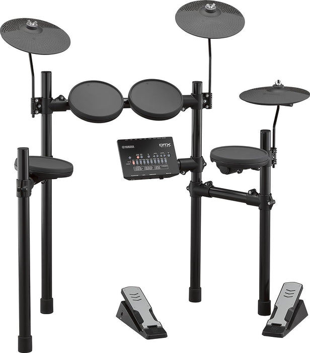 Yamaha Customizable Electronic Drum Kit with Silent Kick Pedal (DTX402K)