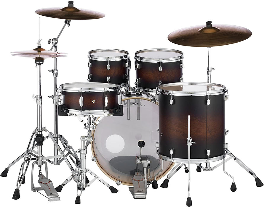 Pearl Decade Maple 5-Piece Shell Pack w/22" Bass Drum - Satin Brown Burst (DMP925SP/C260)