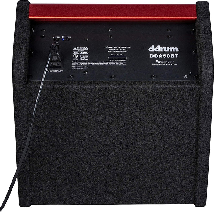 ddrum DDA50 BT 50 Watt Electronic Percussion Amp with Bluetooth (DDA50BT)