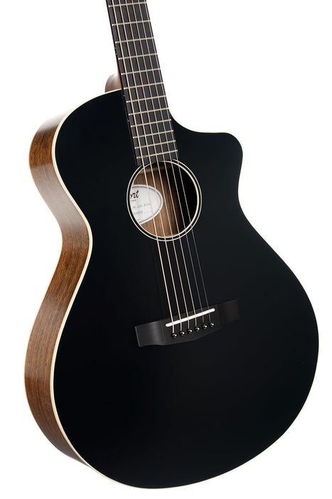 Cort COREMCBTSG CORE-MC Acoustic-Electric Guitar Black Top Semi Gloss