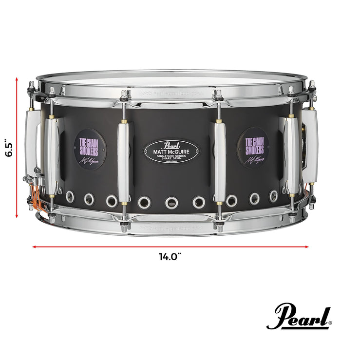 Pearl Matt McGuire 14X6.5 Tour Edition Signature Snare Drum (MM1465S/C)