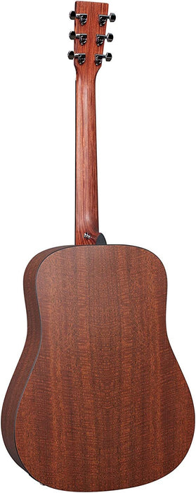 Martin Guitar X Series D-X1E Acoustic-Electric Guitar with Gig Bag, KOA Pattern High-Pressure Laminate, D-14 Fret, Performing Artist Neck Shape