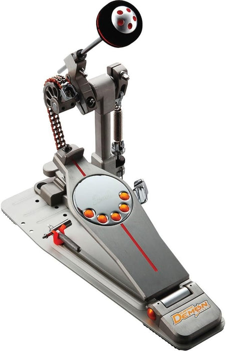 Pearl  Demon Chain Drive Pedal with Case - Convertible Short and Long Footboard (P3000C)