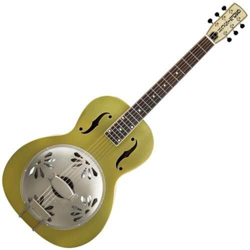 Gretsch LTD Roots Honey Dipper Resonator Guitar - Weathered Bell Bronze