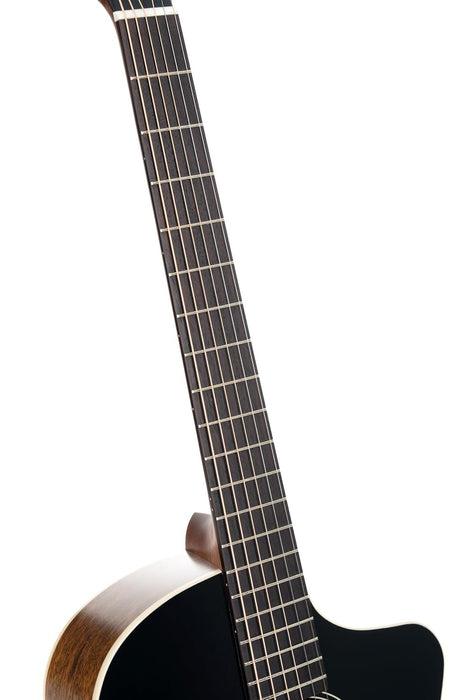 Cort COREMCBTSG CORE-MC Acoustic-Electric Guitar Black Top Semi Gloss