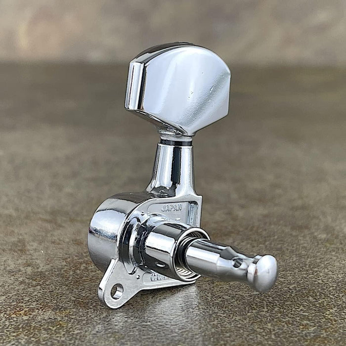 Gotoh Tuners Machine Heads, 3 Per Side - Chrome (SG381)