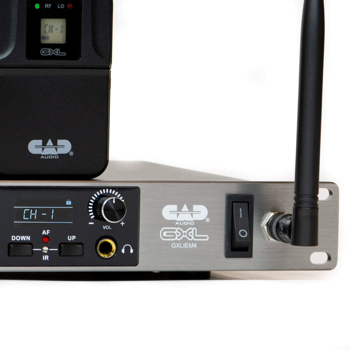 CAD Audio Quad Mix Wireless In Ear Monitor System (GXLIEM4-U)