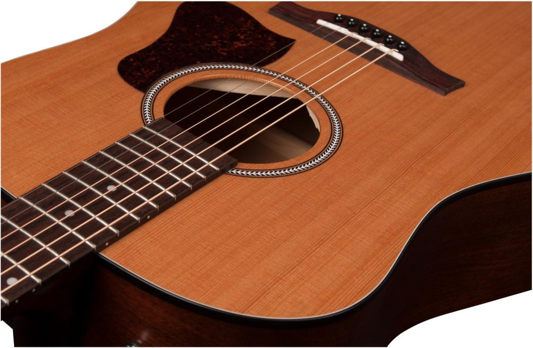 Seagull Guitars S6 Cedar Original Acoustic Guitar With Gator Hard Case - Natural (046386)