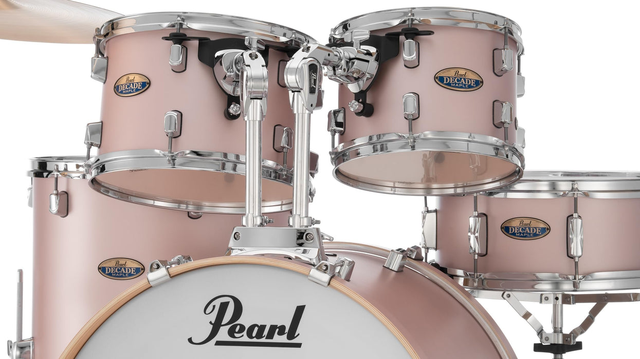 Pearl Decade Maple 5-pc. Shell Pack, Rose Mirage lacquer finish (DMP925SP/C849)